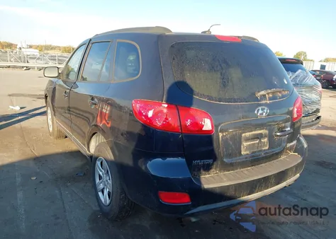 2009 Hyundai Santa Fe Gls из США, поврежденный, VIN 5NMSG13D09H269735
